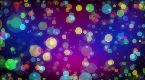 Abstract loop motion background, multicolor particle element Vidéo 39671597