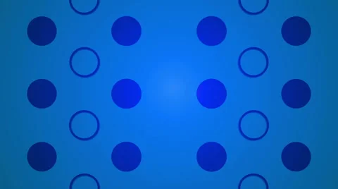 Abstract loop motion background, pulsating blue circles Stock Footage 40950965