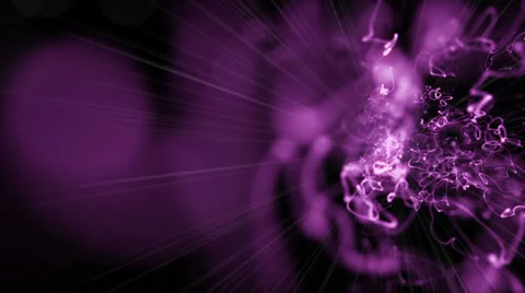 Abstract loop motion background, purple smoke Stock Footage 37185943