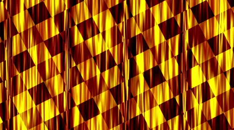 Abstract loop motion background, red and yellow Stock Footage 38020753