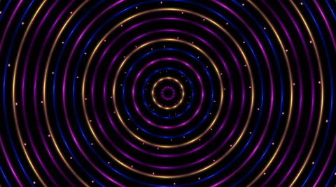 Abstract loop motion background, rotate light, multicolor Stock Footage 40265767