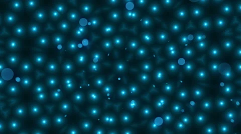 Abstract loop motion background, rotate blue light and particle Stock Footage 42148937