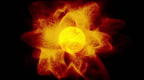 Abstract loop motion background, sun Stock Footage 43385682