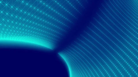 Abstract loop motion background, wave of light Stock Footage 37188516