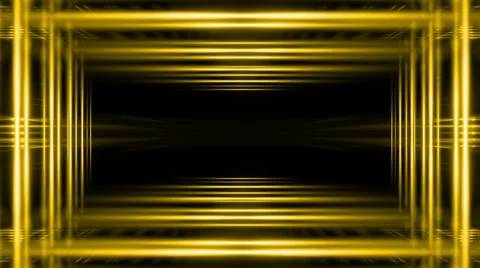 Abstract loop motion background, yellow light, frame Stock Footage 40415603