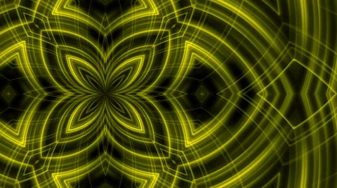 Abstract loop motion background, yellow light Stock Footage 45973907