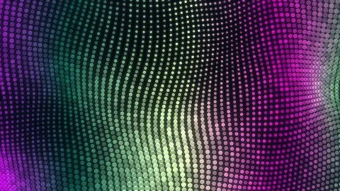 Abstract loop multicolored foam4 Stock-Footage 72834992