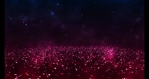 Abstract loop scientific background video with glowing liquid luxury video Stock Footage 316910345