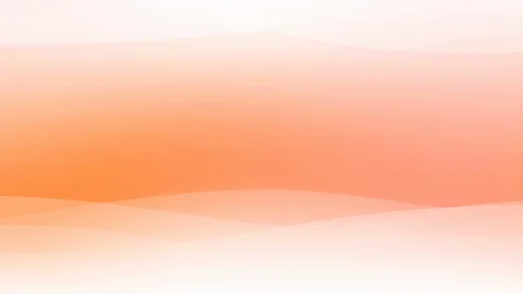 Abstract loop sine waves in motion on orange background Stock-Footage 113700714