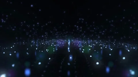 Abstract loopable 4k motion waving dots texture Stock Footage 248465445