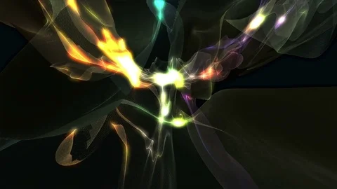 Abstract Loopable Background with ceramics dark energy. V6 Video stock 94743504