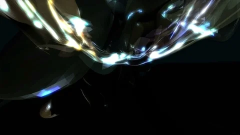 Abstract Loopable Background with ceramics dark energy. V15 Stock Footage 94743572