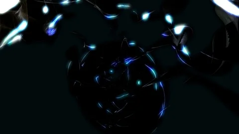 Abstract Loopable Background with ceramics dark energy. V17 Stock Footage 94743581