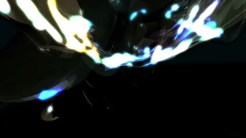 Abstract Loopable Background with ceramics dark energy. V18 Stock Footage 94743587