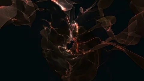 Abstract Loopable Background with cooper dark energy. V2 Stock Footage 94743901