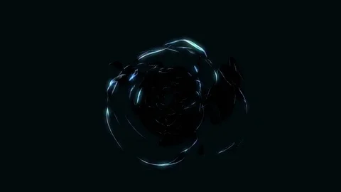 Abstract Loopable Background with cooper dark energy. V7 Stock Footage 94743943