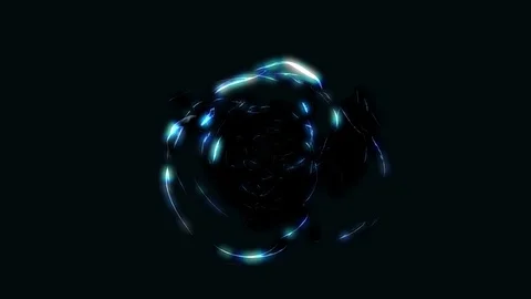 Abstract Loopable Background with cooper dark energy. V10 Video stock 94743970