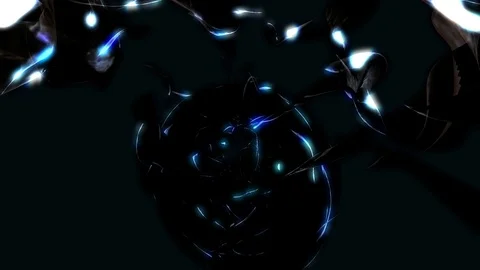 Abstract Loopable Background with cooper dark energy. V11 Stock Footage 94743986