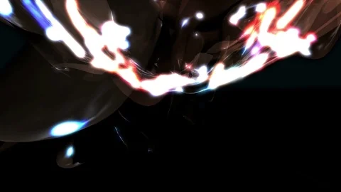 Abstract Loopable Background with cooper dark energy. V12 Stock Footage 94744002