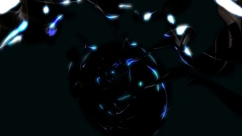 Abstract Loopable Background with cooper dark energy. V17 Video stock 94744061