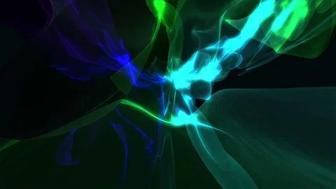 Abstract Loopable Background with deep ocean dark energy. V2 Stock Footage 94744296