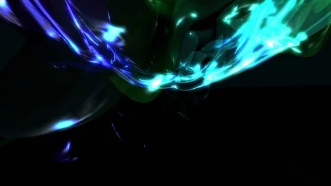 Abstract Loopable Background with deep ocean dark energy. V10 Stock Footage 94744421