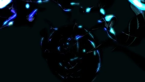 Abstract Loopable Background with deep ocean dark energy. V11 Stock-Footage 94744437