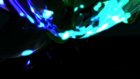 Abstract Loopable Background with deep ocean dark energy. V12 Stock Footage 94744455