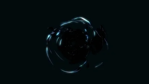 Abstract Loopable Background with deep ocean dark energy. V13 Stock Footage 94744471