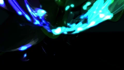 Abstract Loopable Background with deep ocean dark energy. V18 Stock Footage 94744546