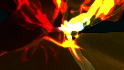 Abstract Loopable Background with fire dark energy. V5 Stock Footage 94744639