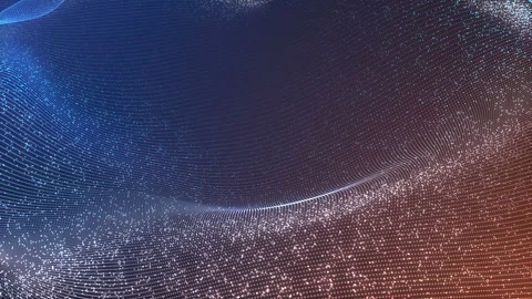 Abstract loopable blue and red cg motion waving dots texture 스톡 동영상 112279440