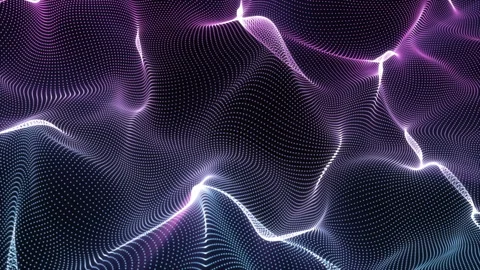 Abstract loopable blue and violet cg motion background Видео 94090021