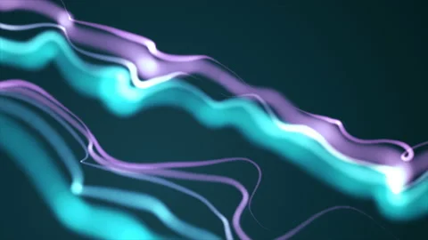 Abstract loopable blue and violet cg motion background Video stock 94090188