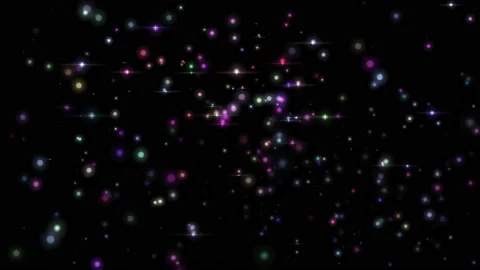 Abstract loopable blue and violet cg motion background Video stock 103758574