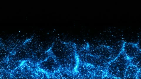 Abstract loopable blue and violet cg motion waving dots texture Stock Footage 112235723