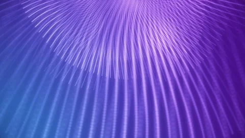 Abstract loopable blue and violet cg motion waving dots texture Stock Footage 112273801