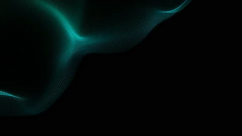Abstract loopable blue cg motion waving dots texture 库存影片 112273551