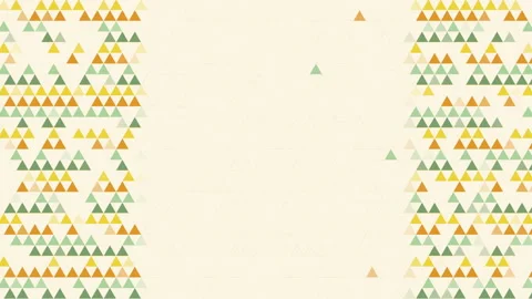 Abstract looped animated geometric pattern with empty space for text. Triangle Stock Footage 307220380