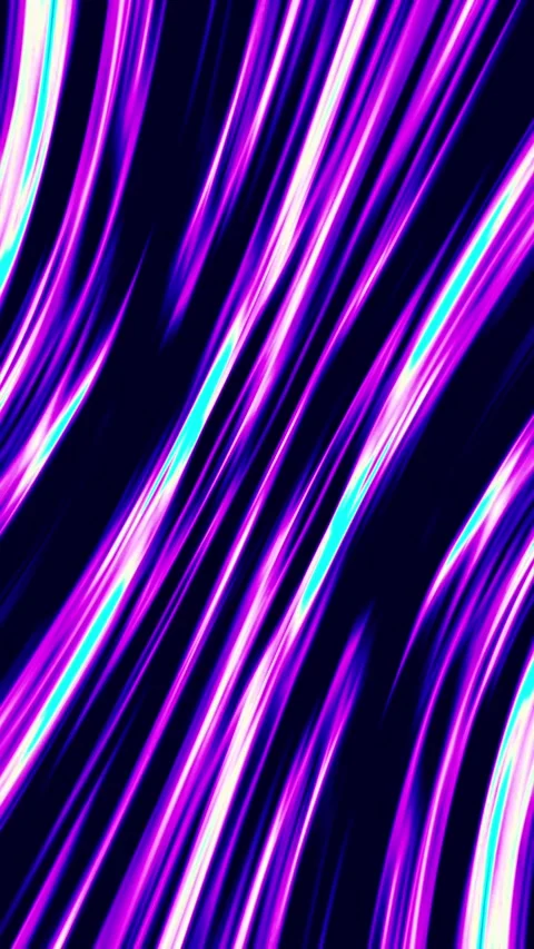 Abstract looped background.Vertical animation of neon lights Stock Footage 270455652