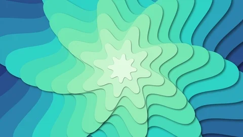 Abstract looped bright animation. Modern Motion graphics flat background. Stock Footage 104526265