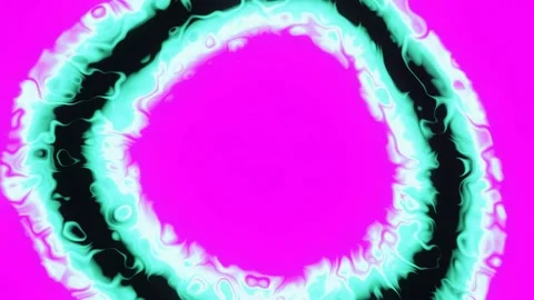 An abstract looped endless background of bright circles. Stock Footage 194360008