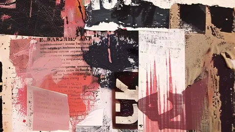 Abstract Looped Grunge Texture Backdrop Stock Footage 299819463