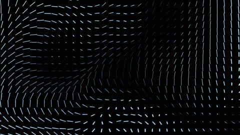 Abstract Looped Moving Line Matrix Pattern. Noise Flow Dynamic. Stock Footage 182442958