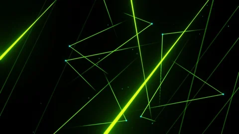 Abstract looped rotation of rays Stock Footage 203440111