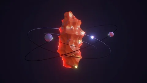 Abstract Looping 3D Animation Stock Footage 127257889