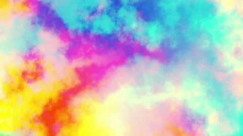 Abstract looping 4k video. Seamless abstract wavy psychedelic background for Stock Footage 339459864