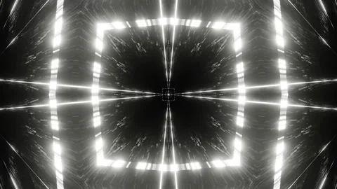 Abstract looping animated background. light patterns moving on black background. Stock Footage 286432912