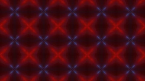 Abstract looping animated background. moving kaleidoscope patterns with orange a Stock Footage 286432817