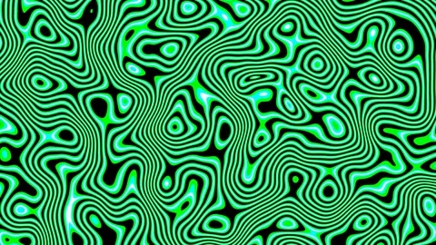 Abstract looping animation, geometric wave stains Stock Footage 220711802